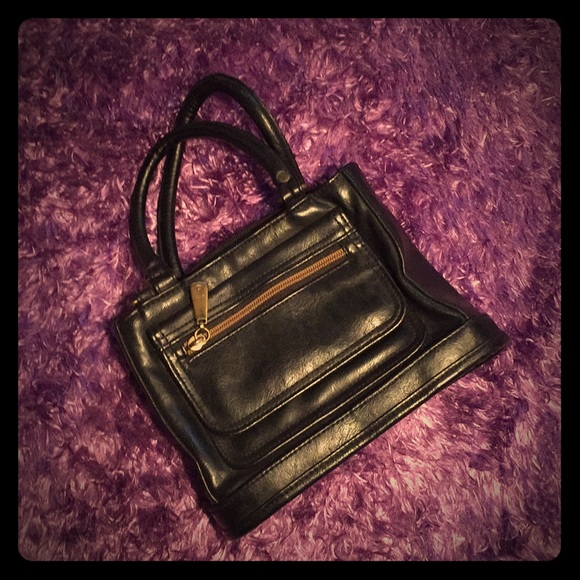 Handbags - Vintage black leather small purse